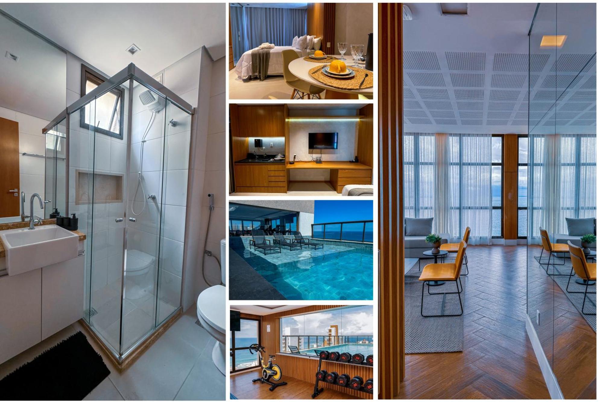 250m Da I Piscina No Rooftop Com Vista Deslumbrante I Ar-condicionado I Wifi 100mbps I Estacionamento I Portaria 24h *