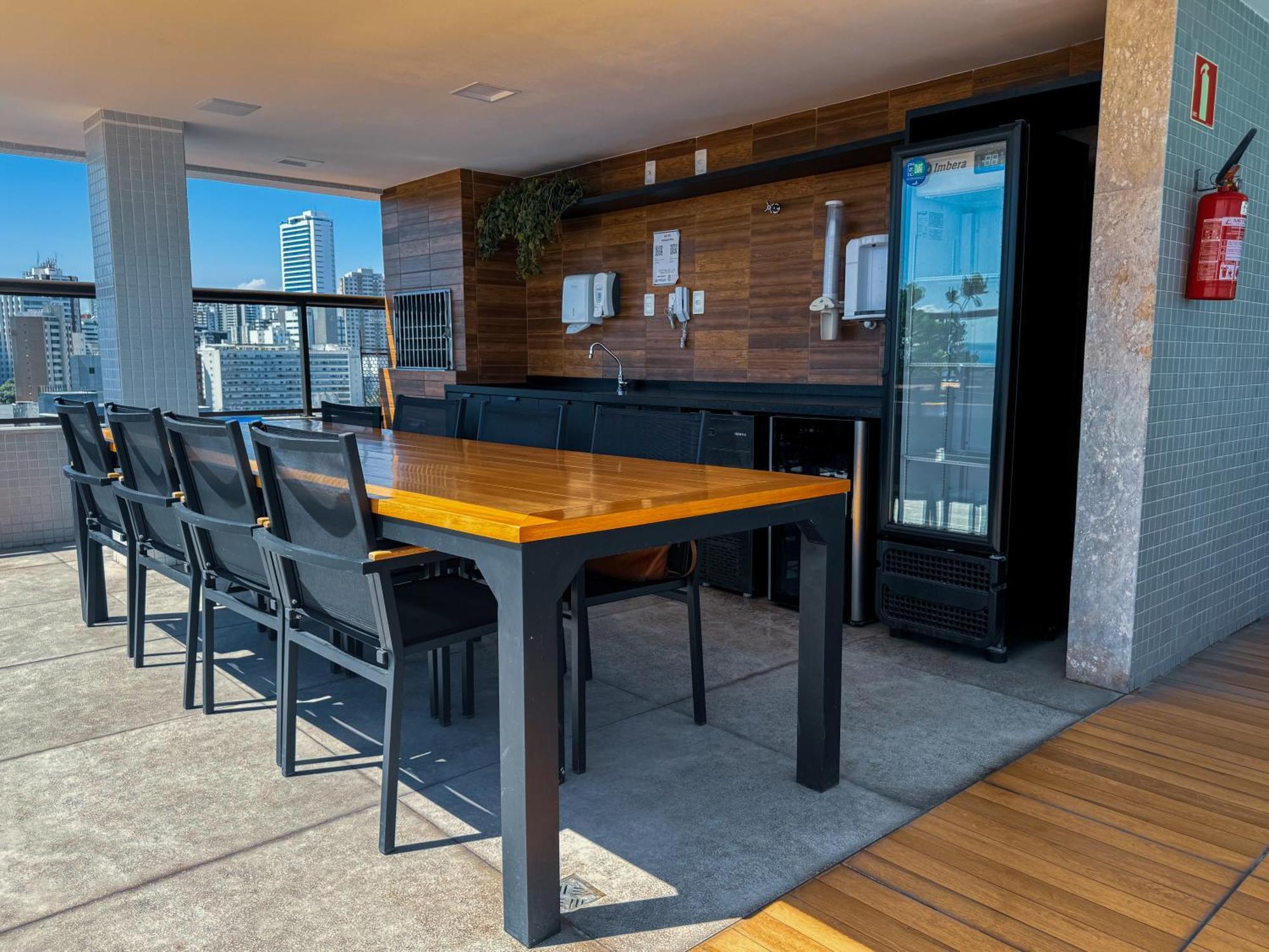 250m Da I Piscina No Rooftop Com Vista Deslumbrante I Ar-condicionado I Wifi 100mbps I Estacionamento I Portaria 24h Apartment Salvador